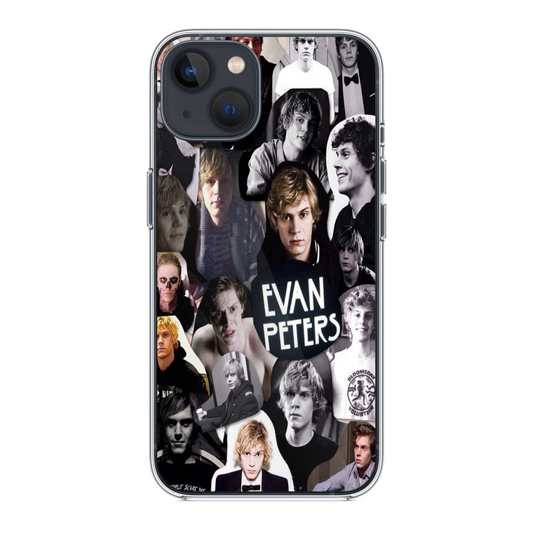 Evan Peters Collage iPhone 14 Plus Case