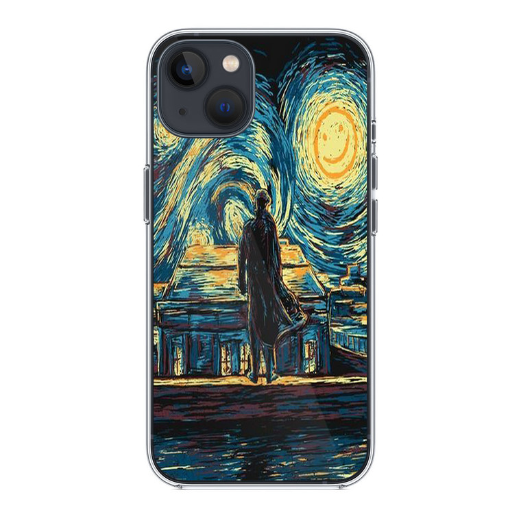 Sherlock Starry Night iPhone 14 Plus Case