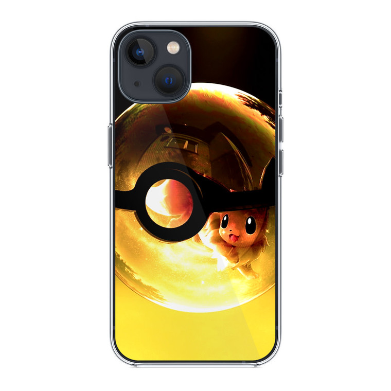 Pokemon Ball Pikachu iPhone 14 Plus Case