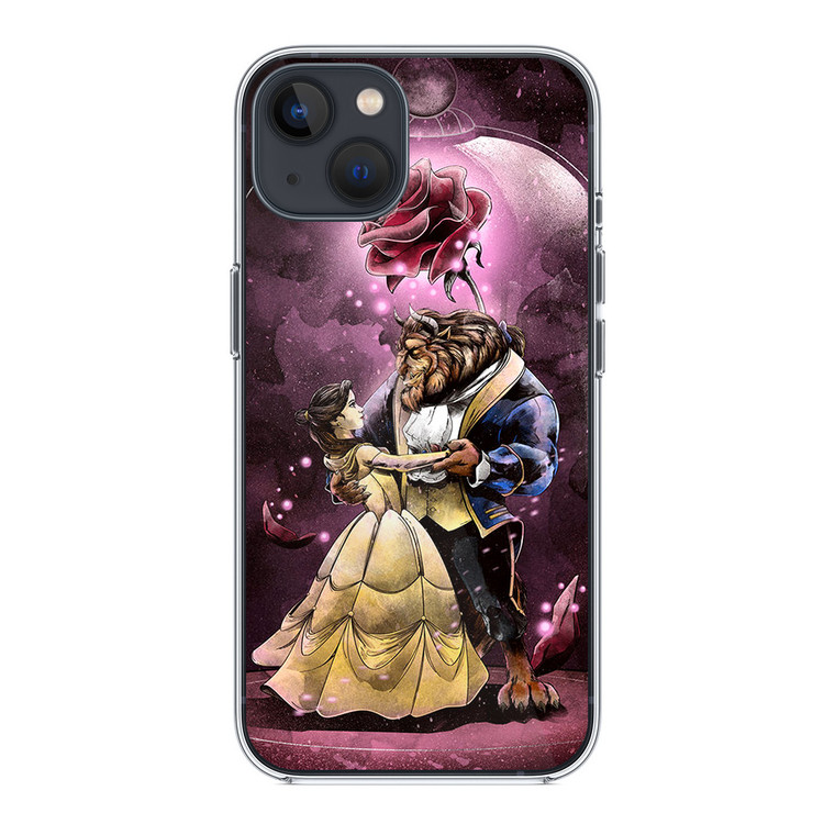 Beauty And The Beast Glass iPhone 14 Plus Case