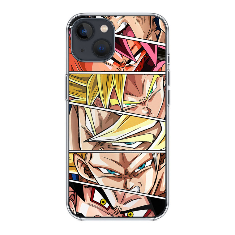 Goku Forms iPhone 14 Plus Case