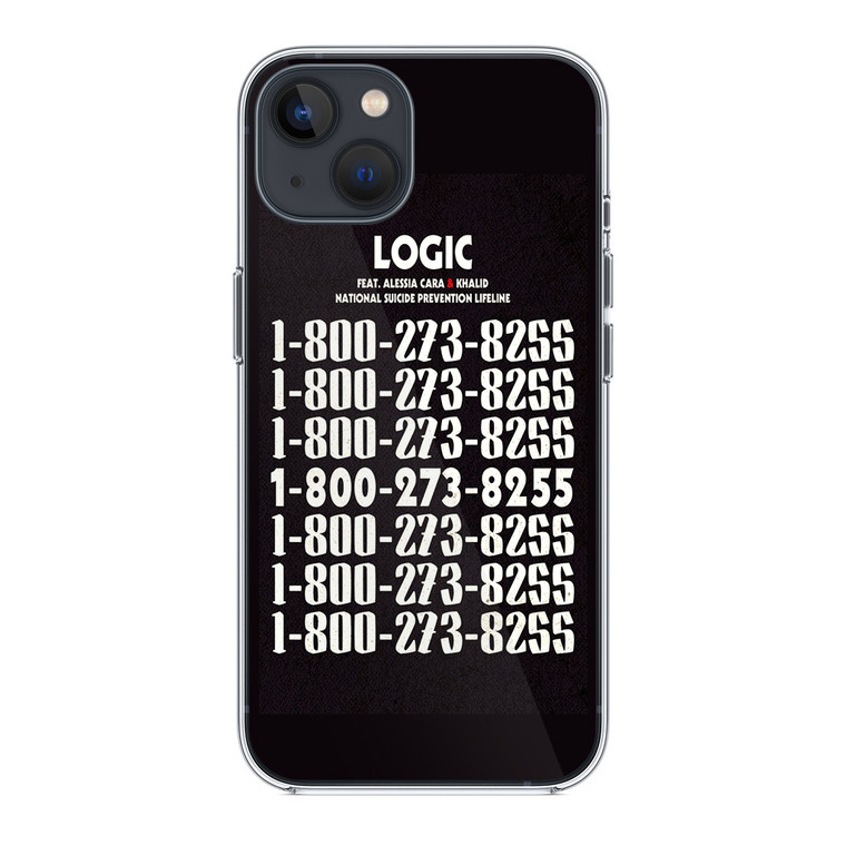 Logic 1-800-273-8255 iPhone 14 Plus Case