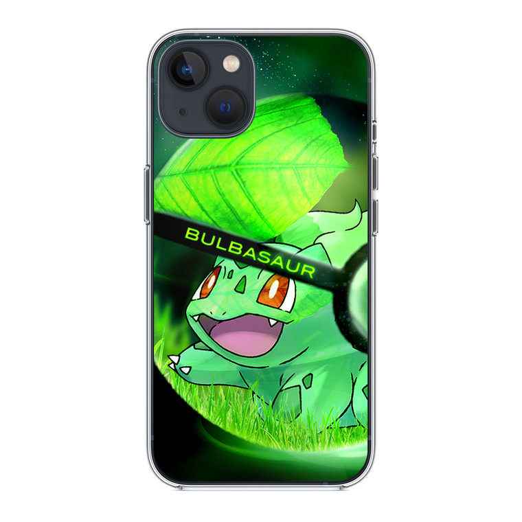 Pokemon Bulbasaur Pokeball iPhone 14 Plus Case