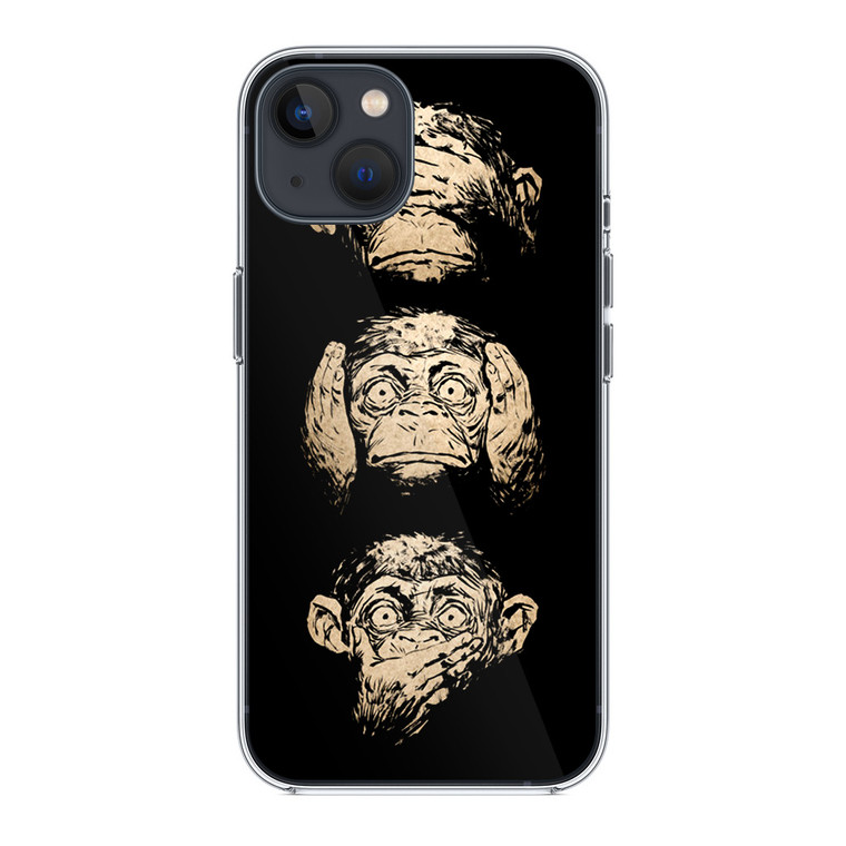 3 Wise Monkey iPhone 14 Plus Case