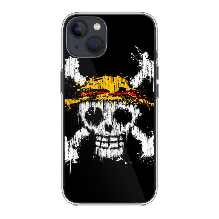 One Piece Skull iPhone 14 Plus Case