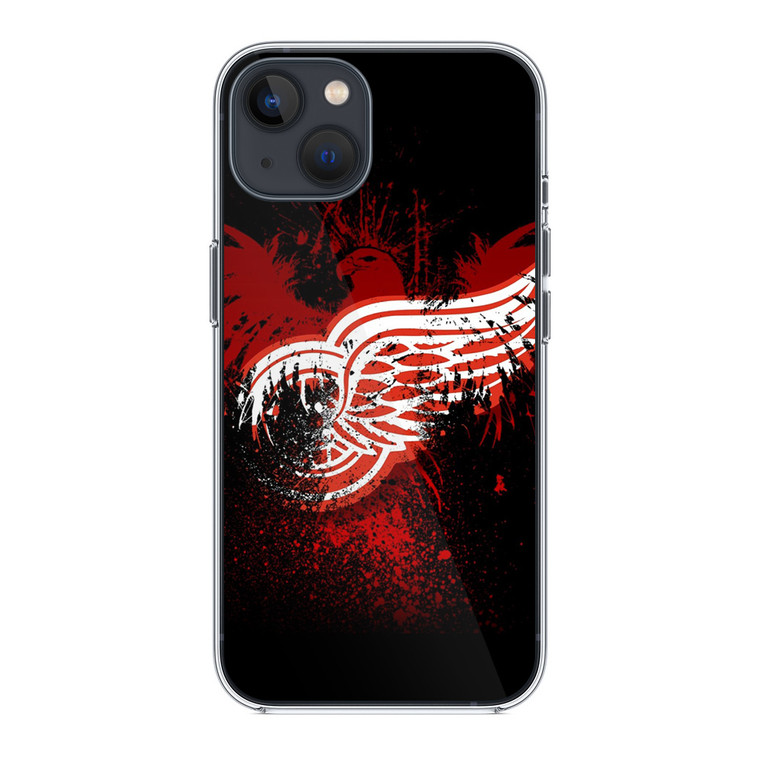 Red Wings Logo iPhone 14 Plus Case
