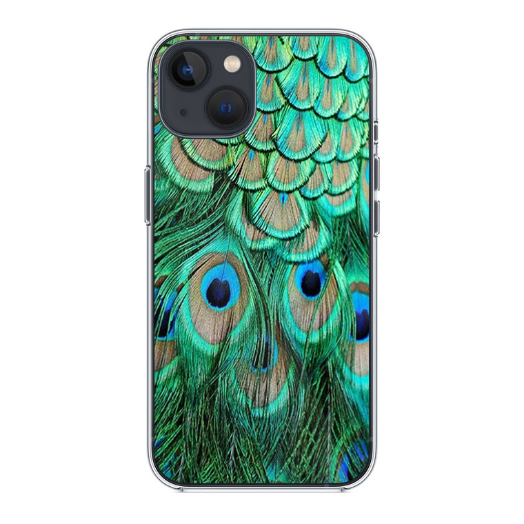 Peacock Feather iPhone 14 Plus Case