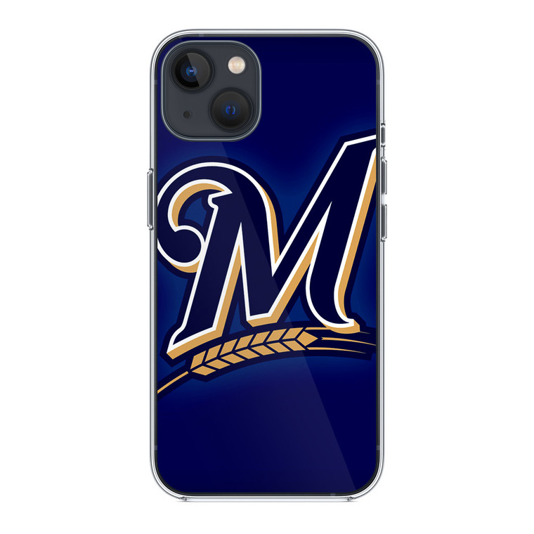 Milwaukee Brewers Baseball Team Logo iPhone 14 Plus Case