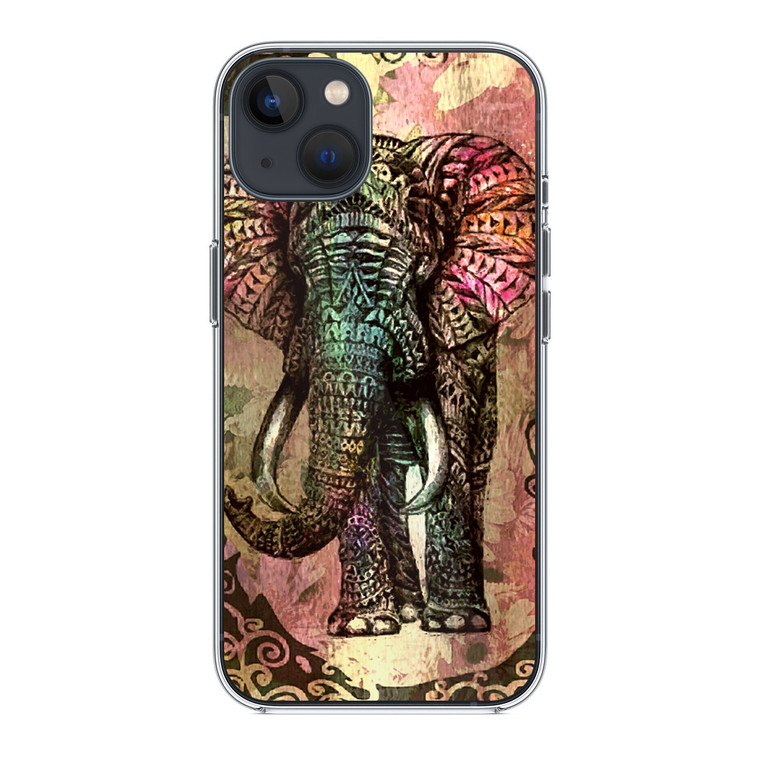 Tribal Elephant iPhone 14 Plus Case