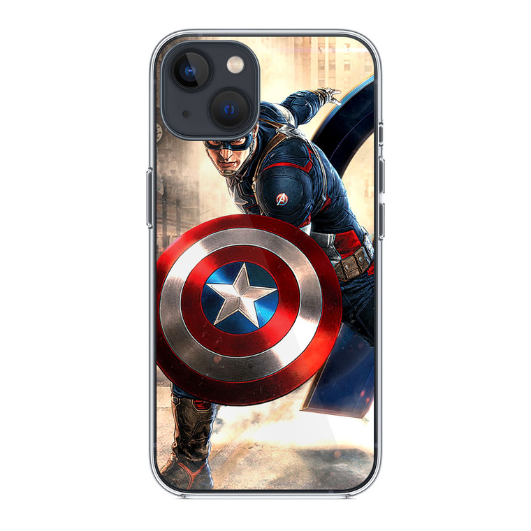 Captain America Avengers iPhone 14 Plus Case