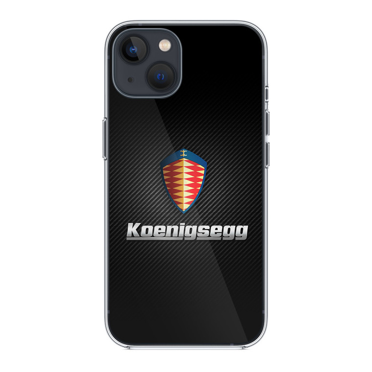 Koenigsegg Car Logo iPhone 14 Plus Case
