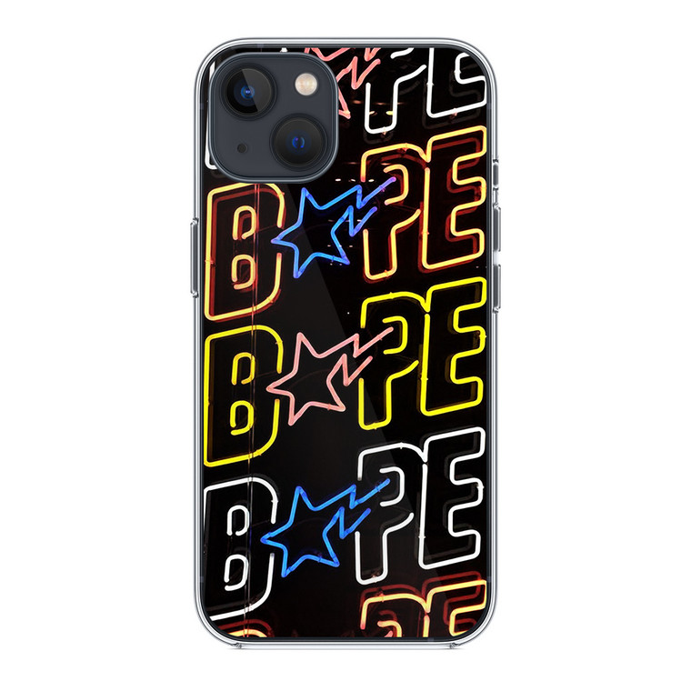 Bape Colorful iPhone 14 Plus Case
