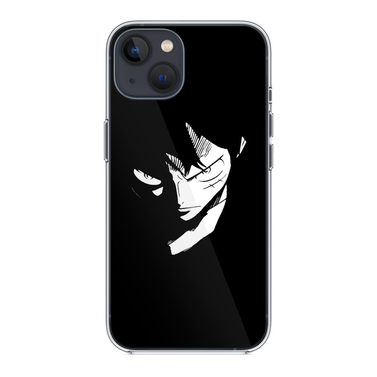 Monkey D Luffy Silhouette iPhone 14 Plus Case