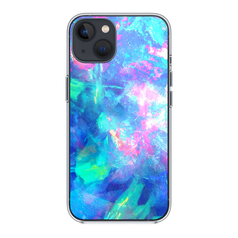 Fire Opal Pattern iPhone 14 Plus Case