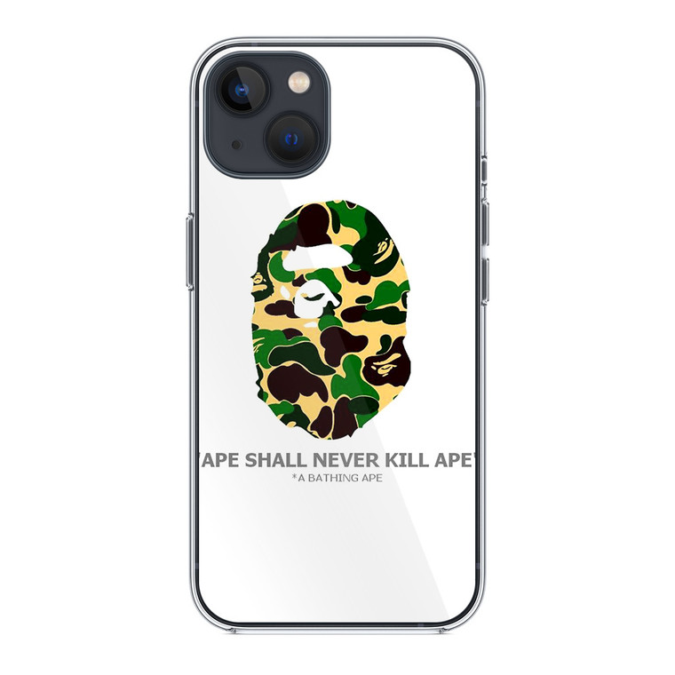 Bape Ape Camo iPhone 14 Plus Case