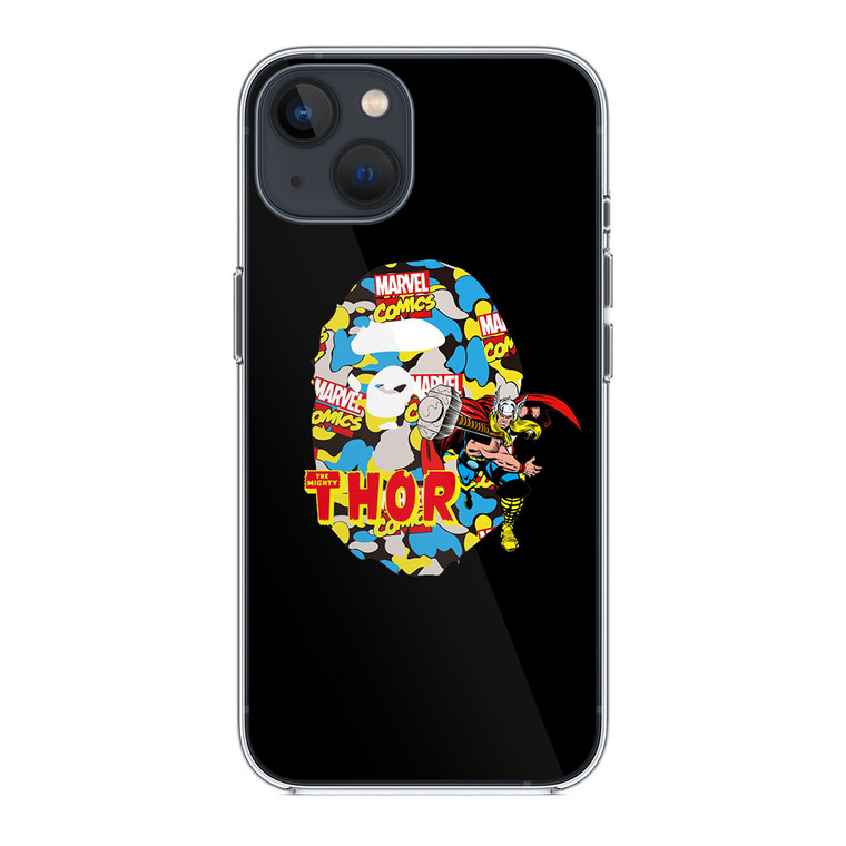 Marvel X Bape Thor iPhone 14 Plus Case