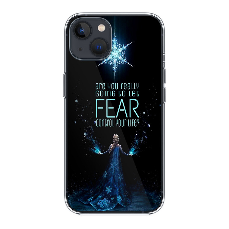 Disney Frozen Elsa Fear iPhone 14 Plus Case