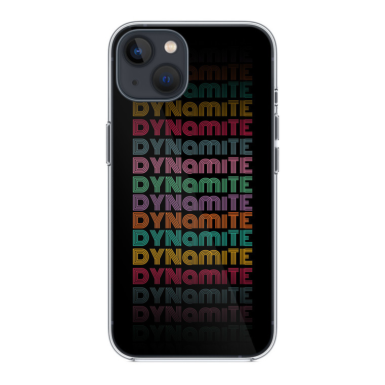 BTS Dynamite iPhone 14 Plus Case