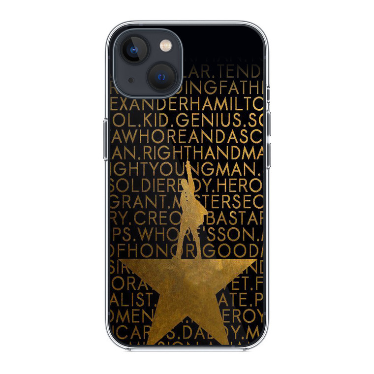 Hamilton Lyrics iPhone 14 Plus Case