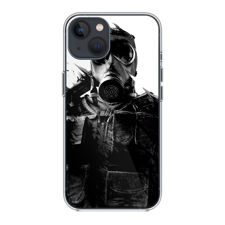 Tom Clancy Rainbow Six Siege Artwork iPhone 14 Plus Case