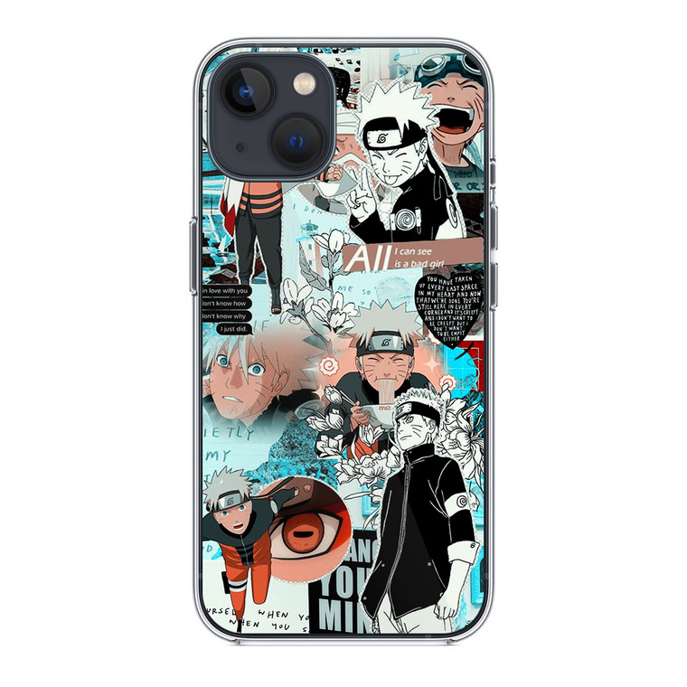 Naruto Collage iPhone 14 Plus Case