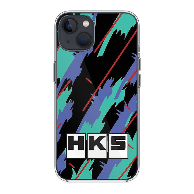 HKS Retro Pattern iPhone 14 Plus Case
