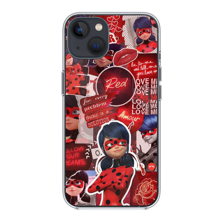 LadyBug Collage iPhone 14 Plus Case