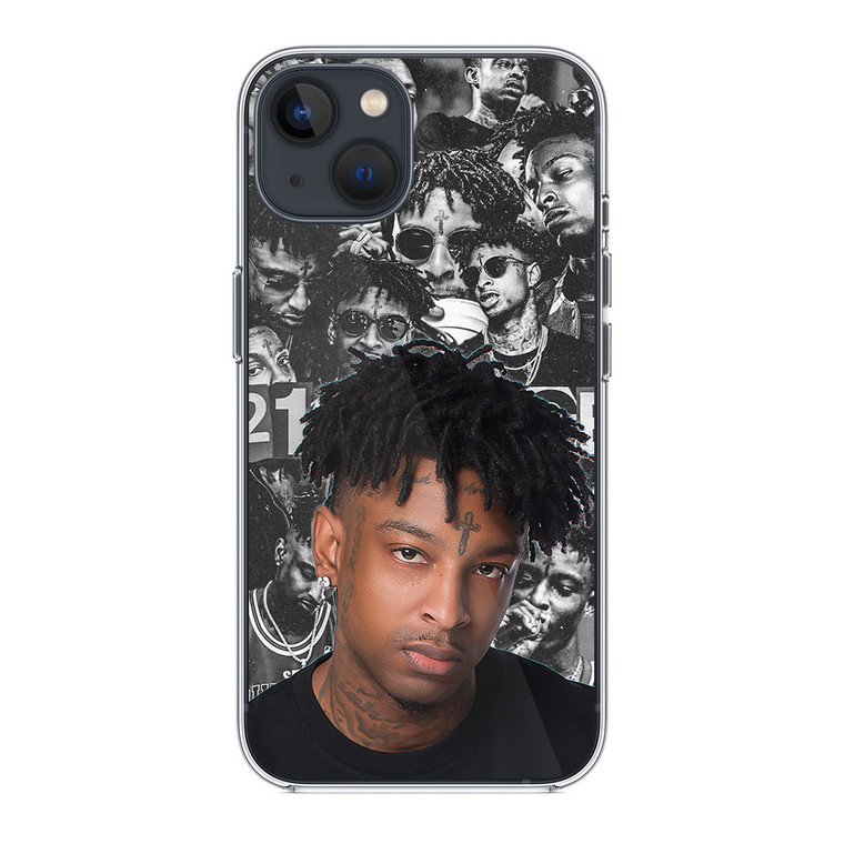 21 Savage Collage iPhone 14 Plus Case