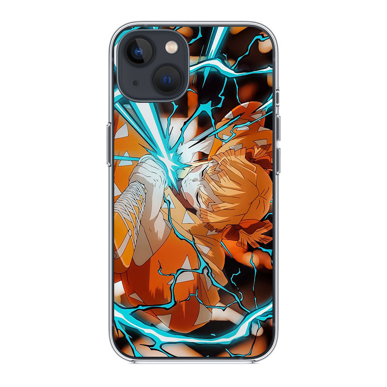 Anime Zenitsu Agatsuma iPhone 14 Plus Case