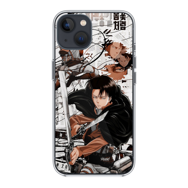 Attack on Titan Levi Ackerman iPhone 14 Plus Case