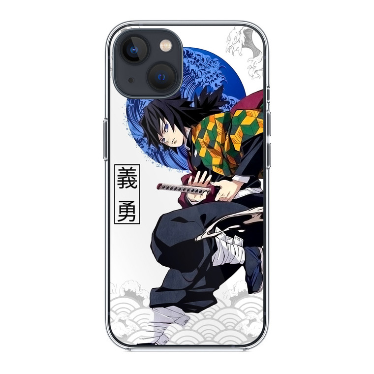 Demon Slayer Giyu Tomioka iPhone 14 Plus Case