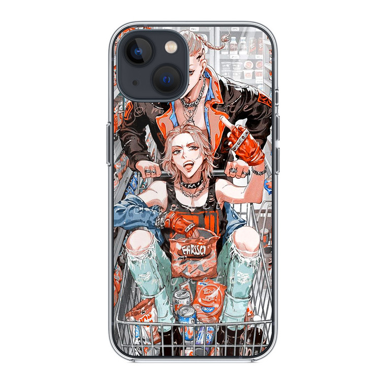 Draken and Mikey Tokyo Revengers iPhone 14 Plus Case