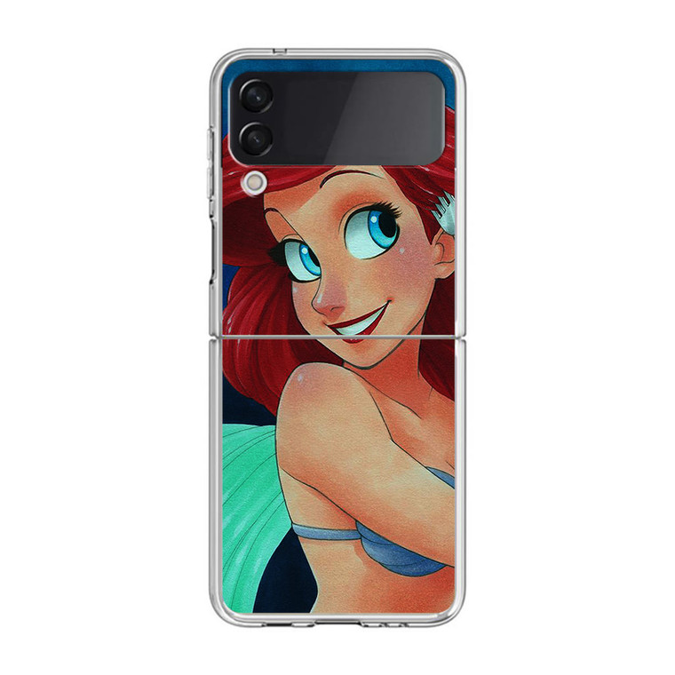 Disney Ariel Close Up Samsung Galaxy Z Flip4 Case
