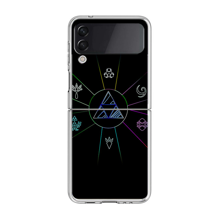 Zelda Logos Samsung Galaxy Z Flip4 Case