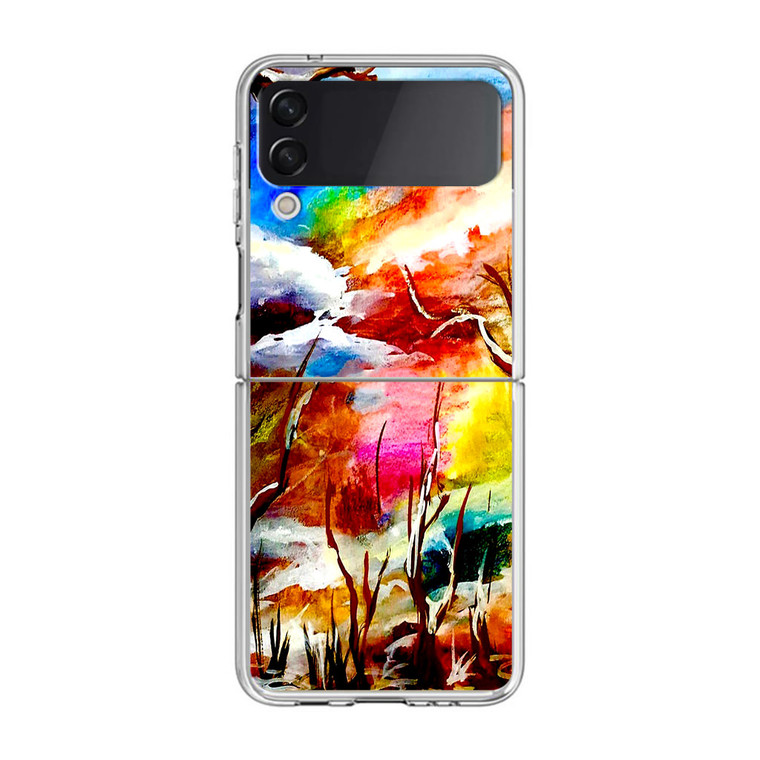 I Sense Winter's Wonderful Warmth Samsung Galaxy Z Flip4 Case