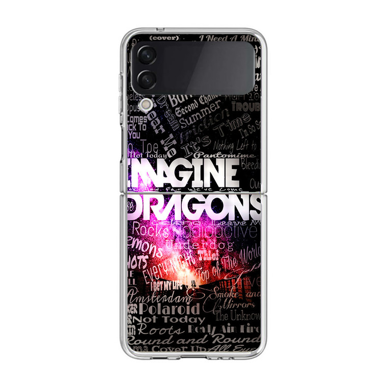 Imagine Dragons Pop Art Samsung Galaxy Z Flip4 Case