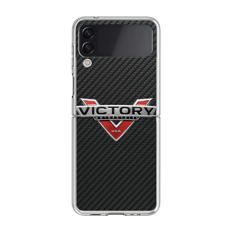 Victory Motorcycle Logo Samsung Galaxy Z Flip4 Case