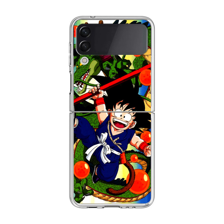 Shenlong and Goku Dragon Ball Z Samsung Galaxy Z Flip4 Case