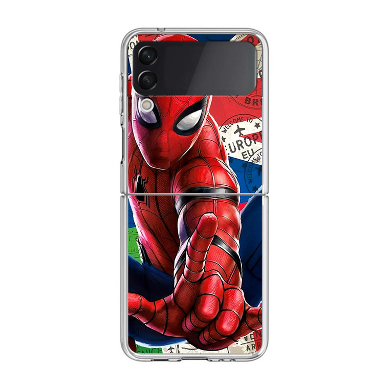 Spiderman Far From Home Samsung Galaxy Z Flip4 Case