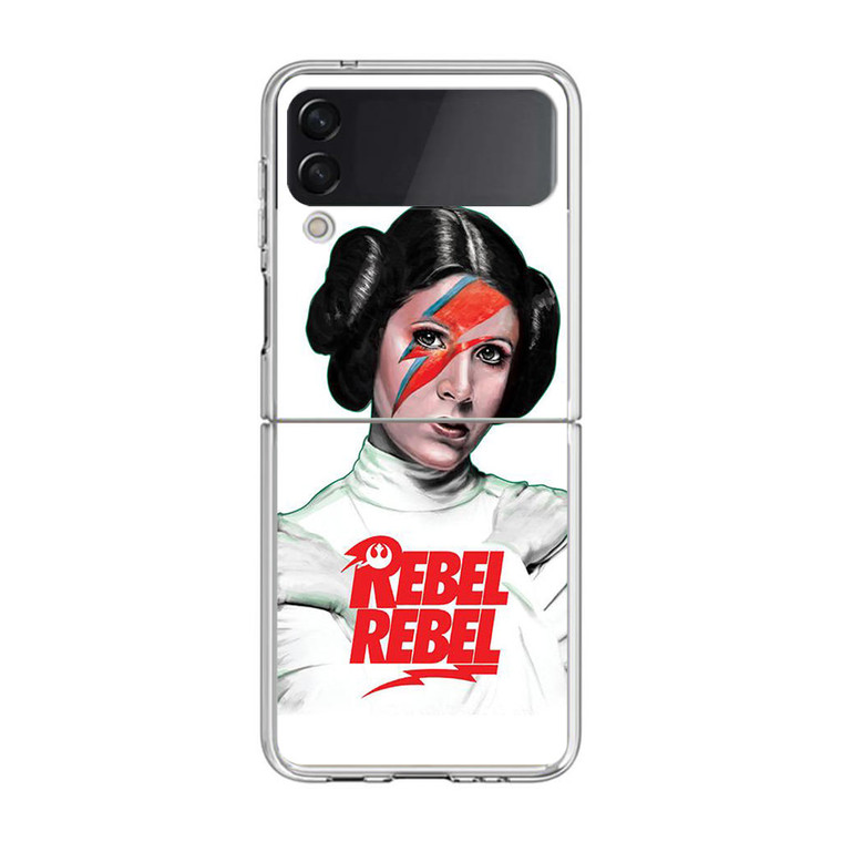 Rebel Rebel Princess Leia Samsung Galaxy Z Flip4 Case