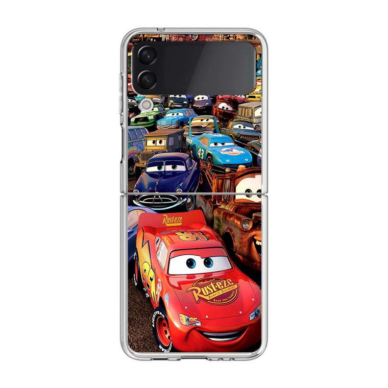 Lightning McQueen Disney Cars Samsung Galaxy Z Flip4 Case