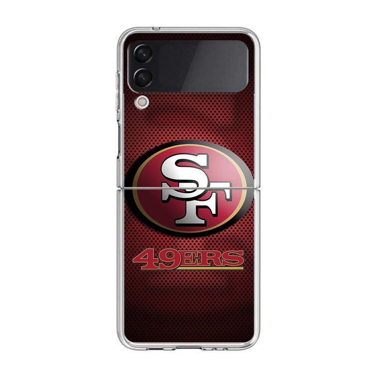 49ers logo Samsung Galaxy Z Flip4 Case