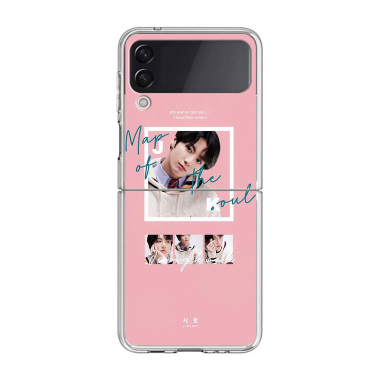 Jungkook Map Of The Soul BTS Samsung Galaxy Z Flip4 Case