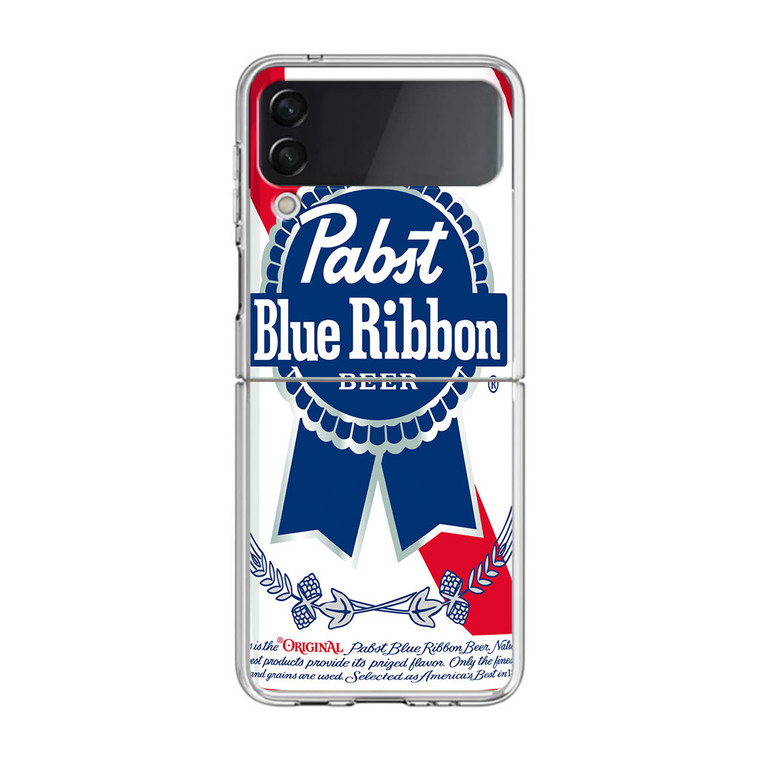 Pabst Blue Ribbon Beer Samsung Galaxy Z Flip4 Case