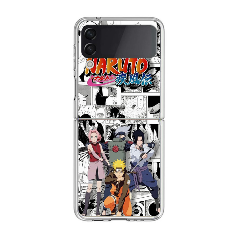 Naruto Comic Series Samsung Galaxy Z Flip4 Case