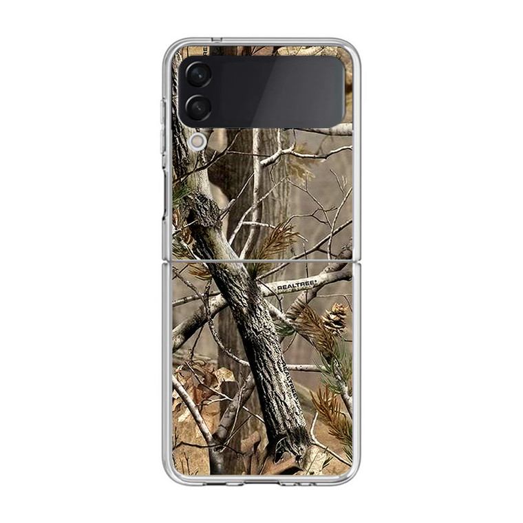 Camoflage Camo Real Tree Samsung Galaxy Z Flip4 Case