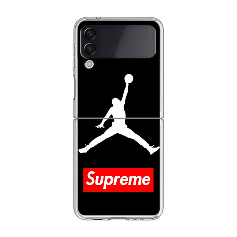 Supreme Air Jordan Samsung Galaxy Z Flip4 Case