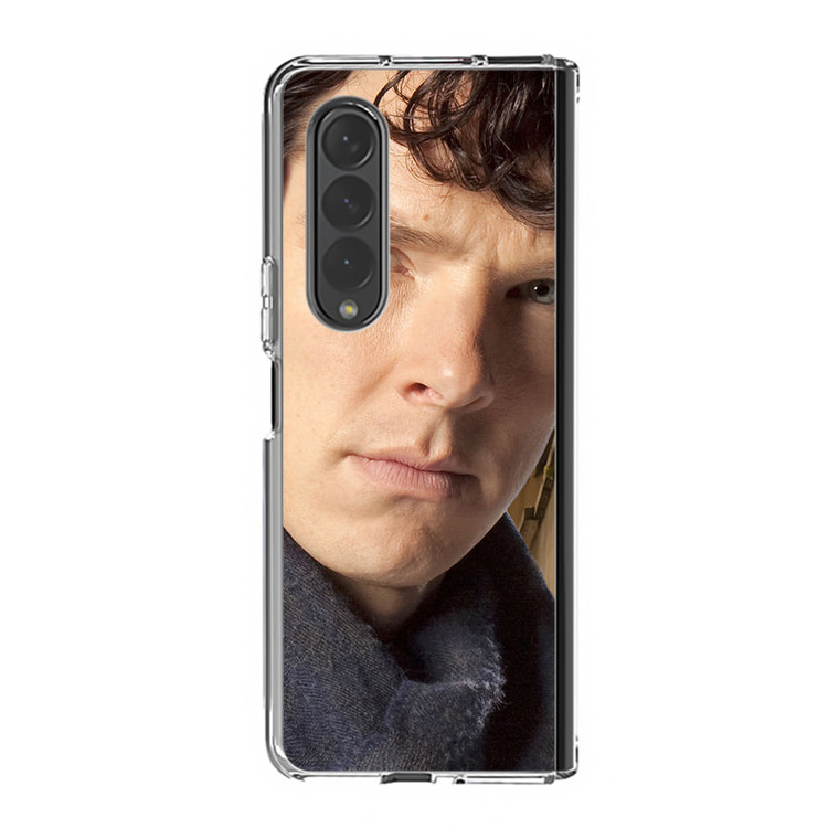 BBC Sherlock Benedict Cumberbatch Hipster Samsung Galaxy Z Fold4 Case