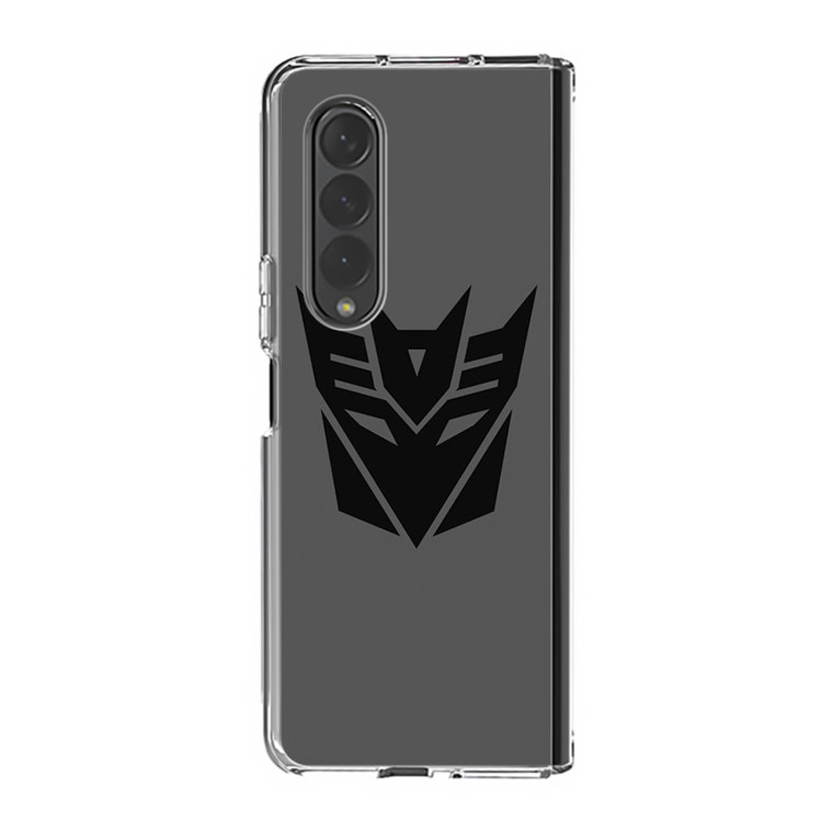 Transformers Logo Descepticon Simple Samsung Galaxy Z Fold4 Case