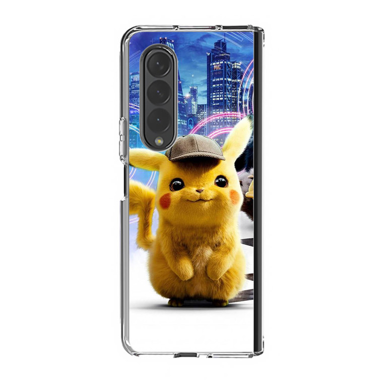 Detective Pikachu Samsung Galaxy Z Fold4 Case